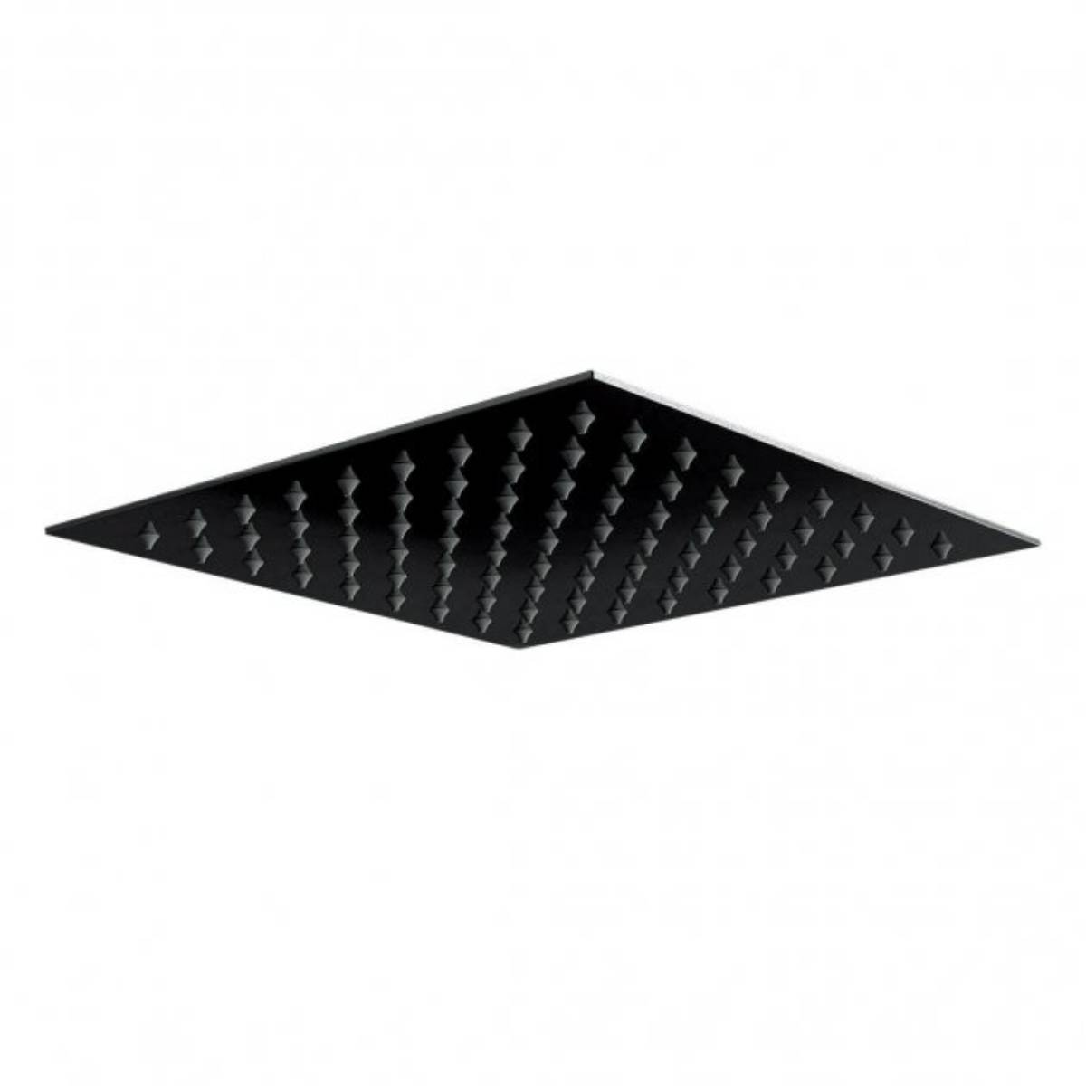 Bath Shack Black Square 200mm Fixed Shower Head β Bathshack