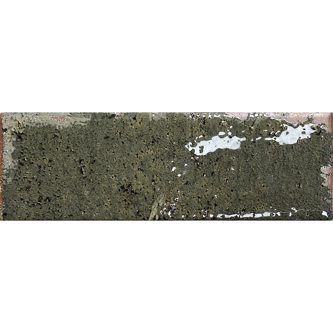 Musa Olivia 6.5 x 20cm Glazed Porcelain Brick Effect Tile - 0.36sqm perbox
