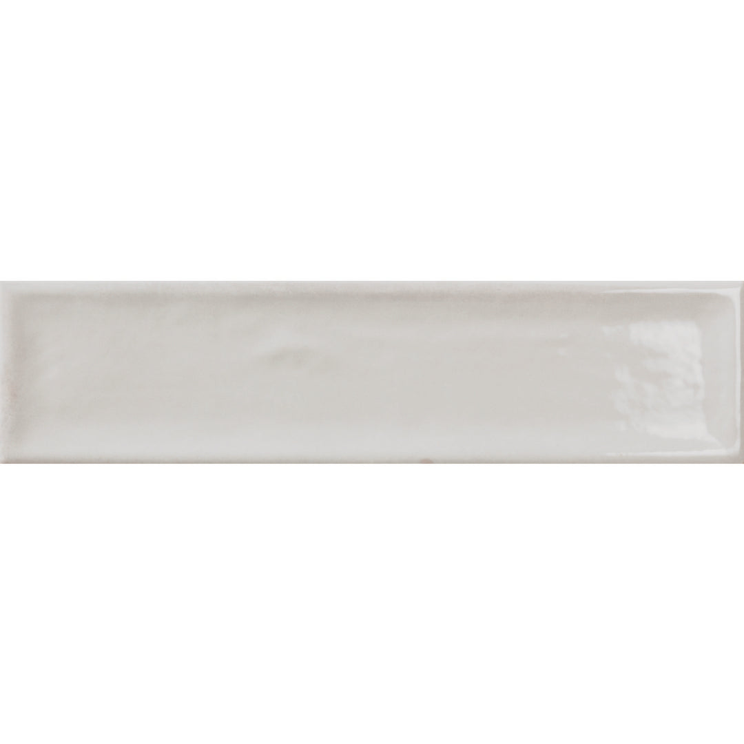Nara Blanco White 7.5 x 30cm Gloss White Body Wall Tile - 0.59sqm perbox