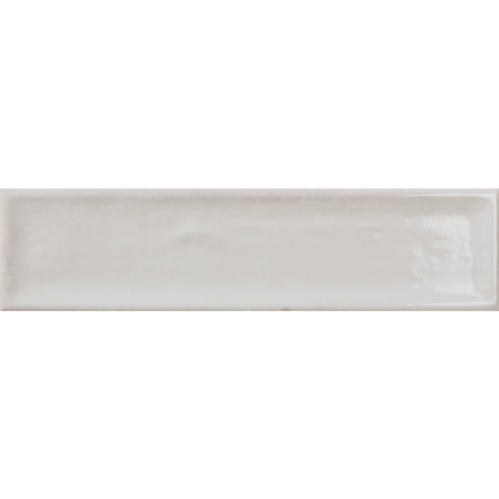 Nara Blanco White 7.5 x 30cm Gloss White Body Wall Tile - 0.59sqm perbox