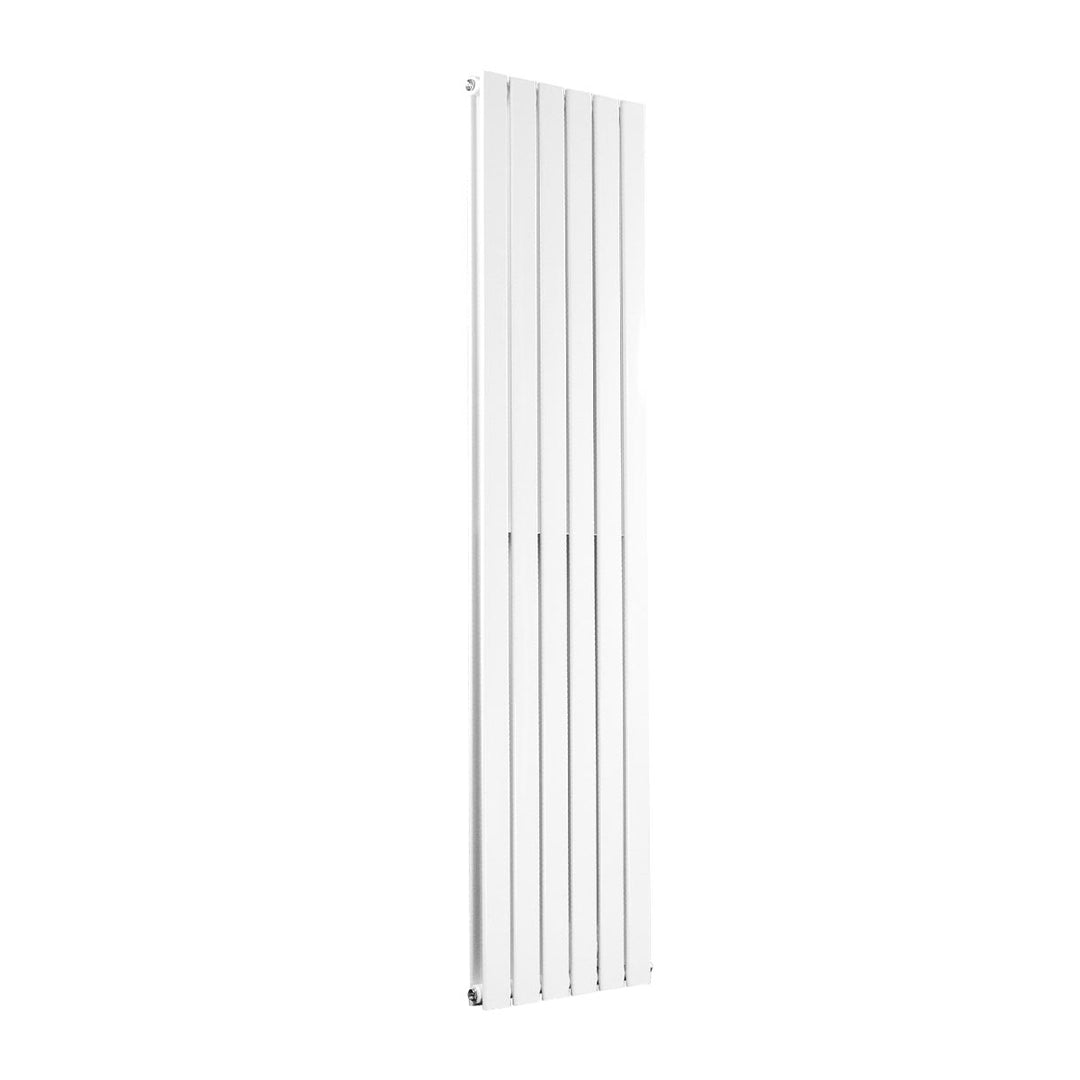 Alonso Double 1600mm x 408mm Designer Radiator - White