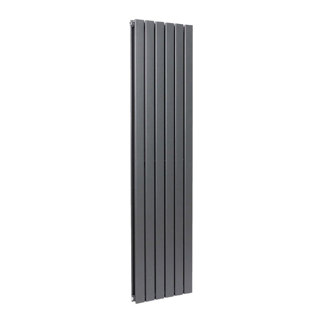 Alonso Double 1800mm x 408mm Designer Radiator - Anthracite