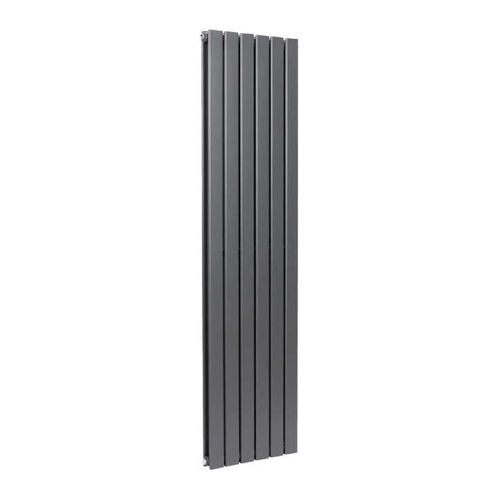 Alonso Double 1800mm x 408mm Designer Radiator - Anthracite