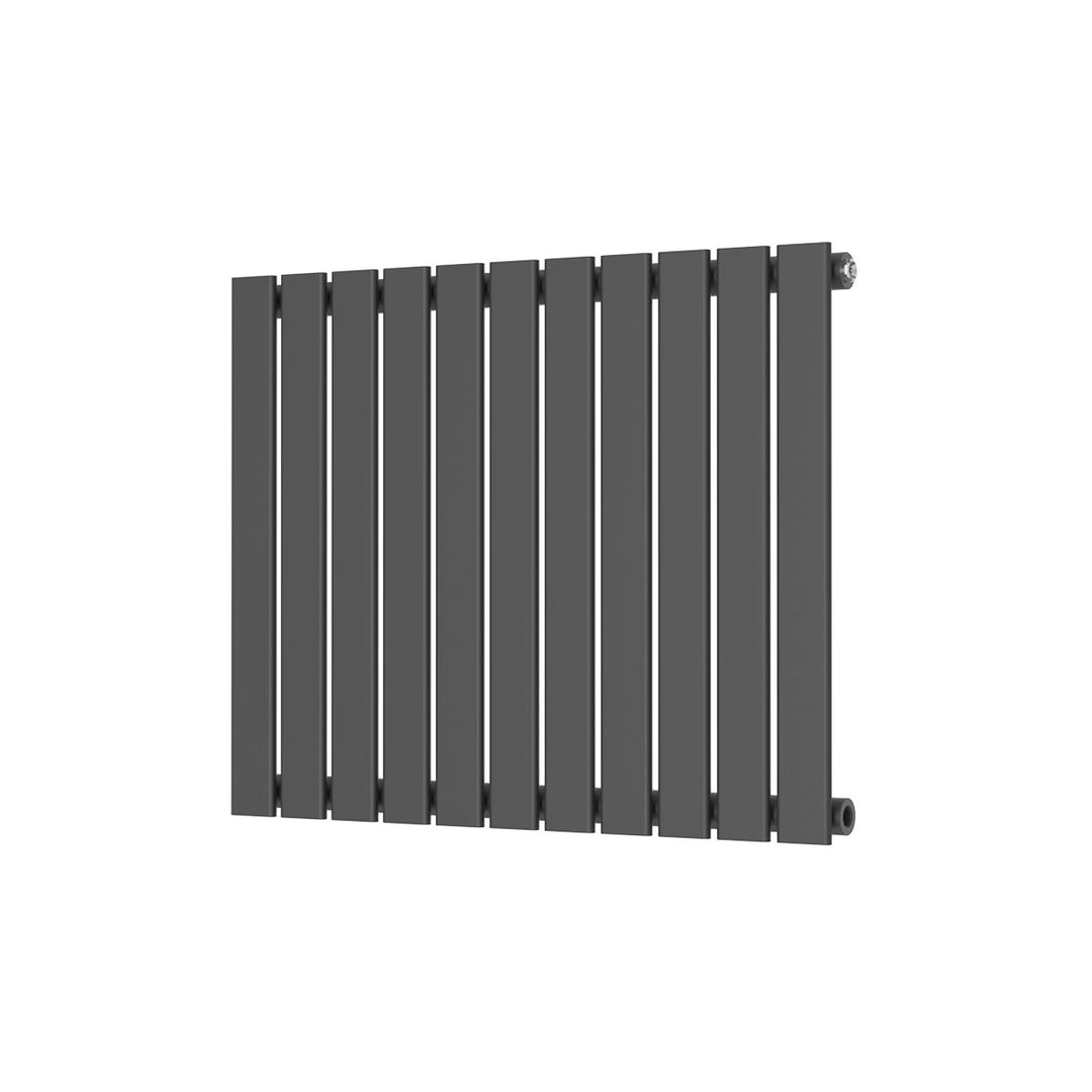 Alonso Single Horizontal 600mm x 750mm Designer Radiator - Anthracite