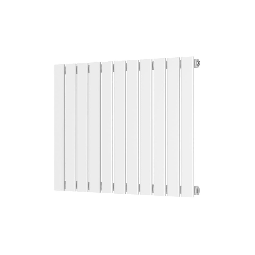 Alonso Single Horizontal 600mm x 750mm Designer Radiator - White