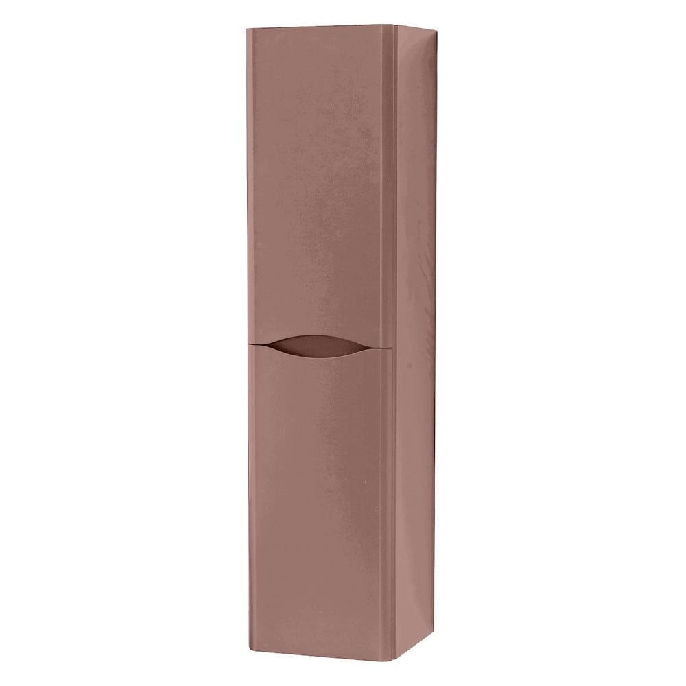 Happi 800mm Wall Mounted Vanity Unit & Basin - Yellow Pink 