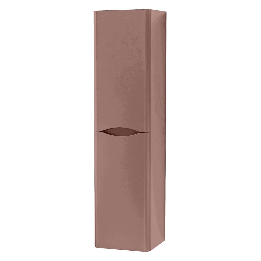 Happi 800mm Wall Mounted Vanity Unit &amp; Basin - Yellow Pink 