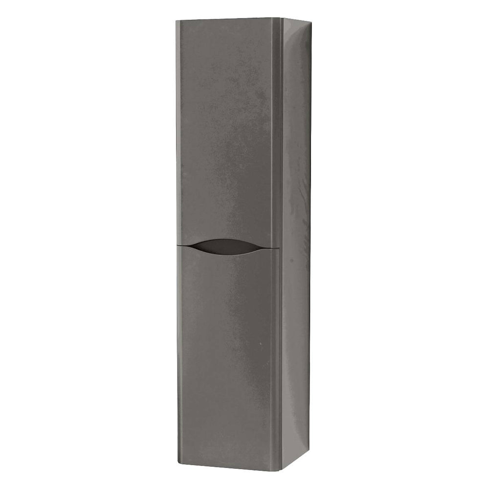 Happi Wall Hung Tall Storage Unit - Basalt 