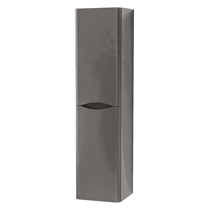 Happi Wall Hung Tall Storage Unit - Dark Lead