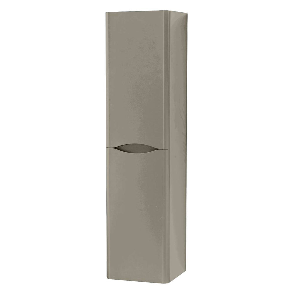 Happi Wall Hung Tall Storage Unit - Lead Colour