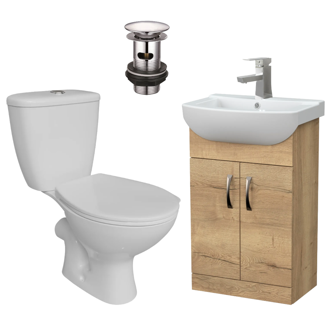 Ikoma 550mm Vanity, Vitra Toilet and Haworth Tap Deal