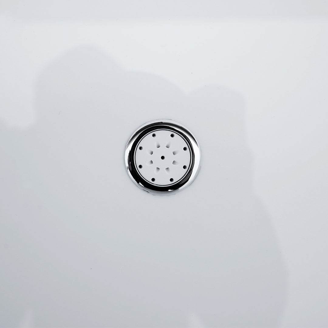Cancun 1700mm Freestanding Air Spa Bath with Soho Bath Shower Mixer