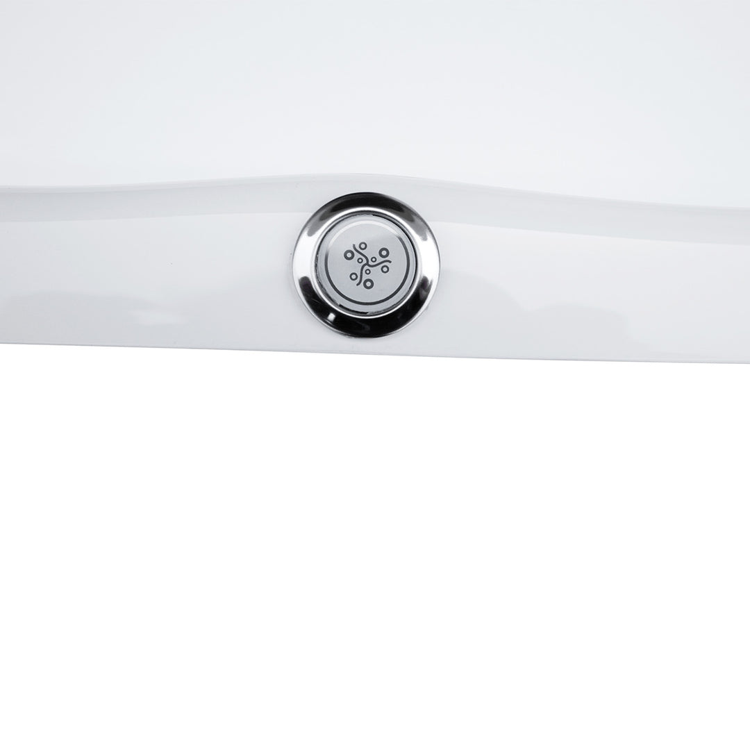 Cancun 1700mm Freestanding Air Spa Bath with Soho Bath Shower Mixer