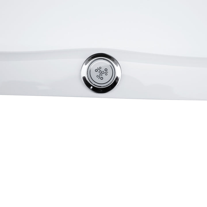 Cancun 1700mm Freestanding Air Spa Bath with Soho Bath Shower Mixer
