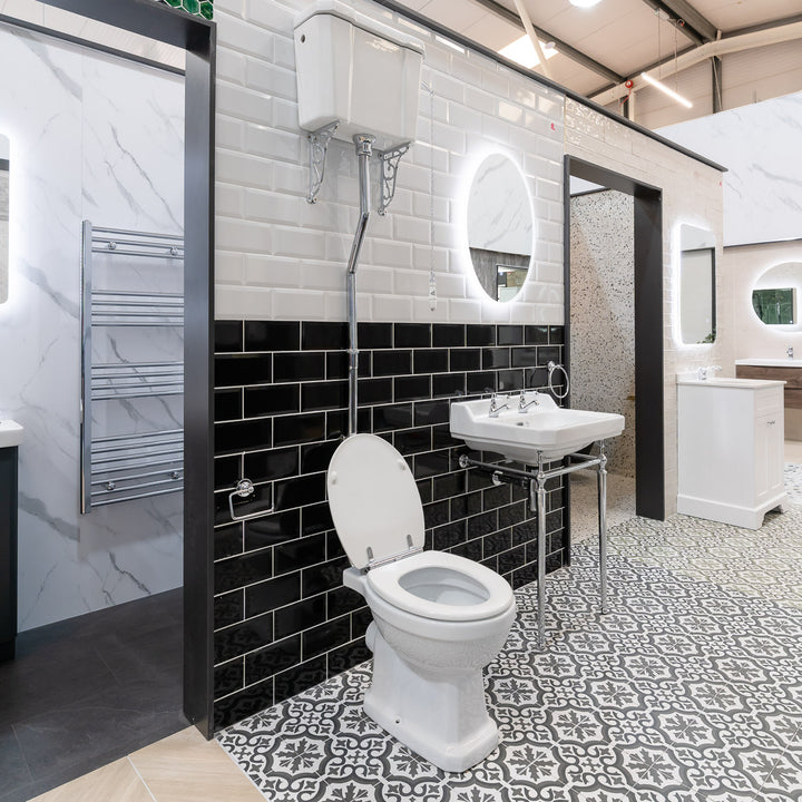 Hudson Reed Richmond High Level Toilet Excluding Seat