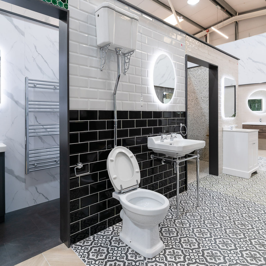 Hudson Reed Richmond High Level Toilet Excluding Seat