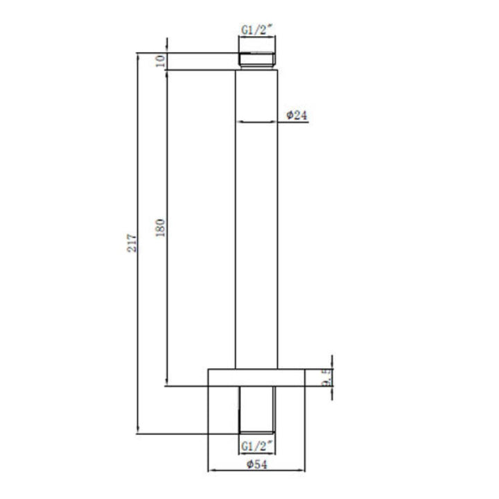 Round Twin Thermostatic Concealed Mixer Shower Kit with Ceiling Mounted 200mm Shower Head &amp; Handset