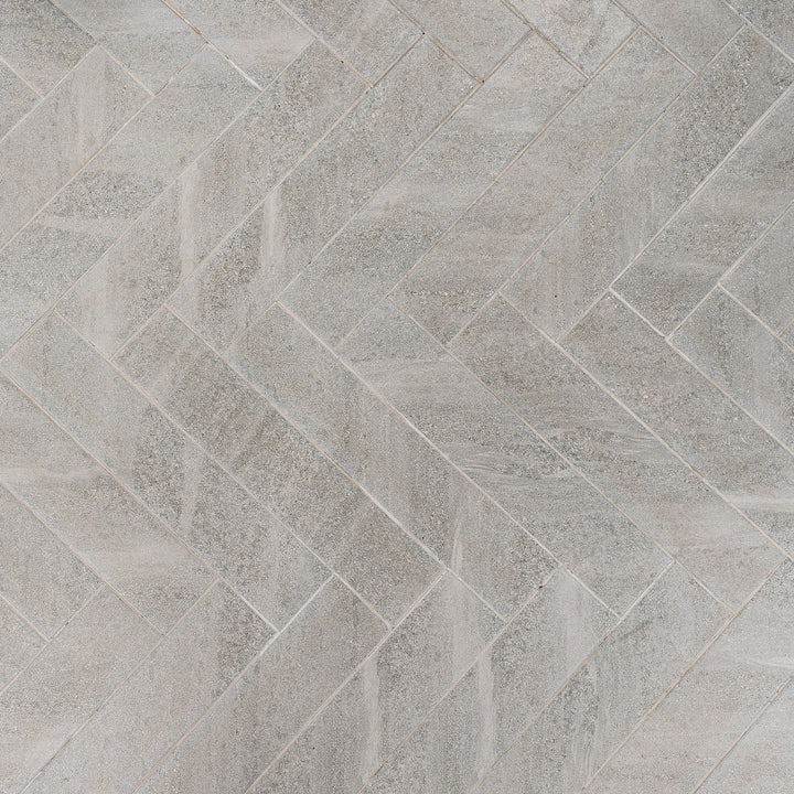 Cheste Gris Herringbone 9.9 x 49.2cm Porcelain Tile - 0.73sqm perbox