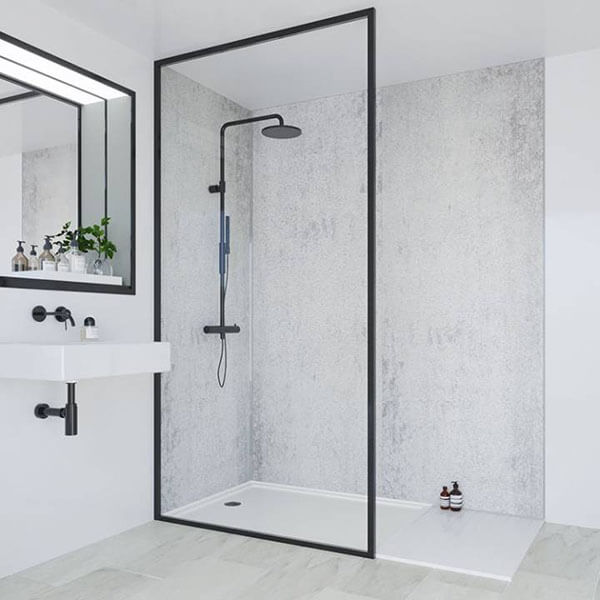 Multipanel Classic Collection Arctic Stone 1200mm Premier Shower Panel