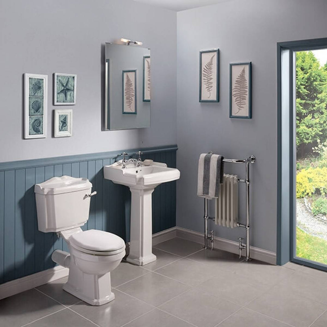 Legend Traditional 2 Tap Hole Basin &amp; Full Pedestal