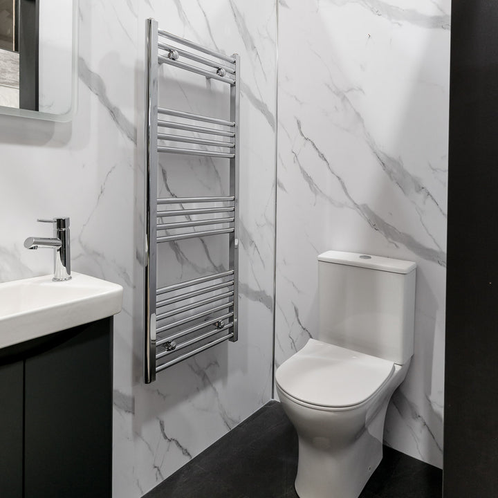 Lusso Panel Calacatta Marble Tile 1m Twin Pack
