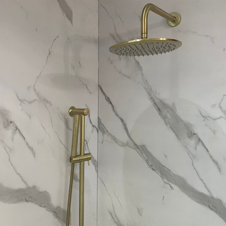 Lusso Panel Calacatta Marble 1m Single Panel