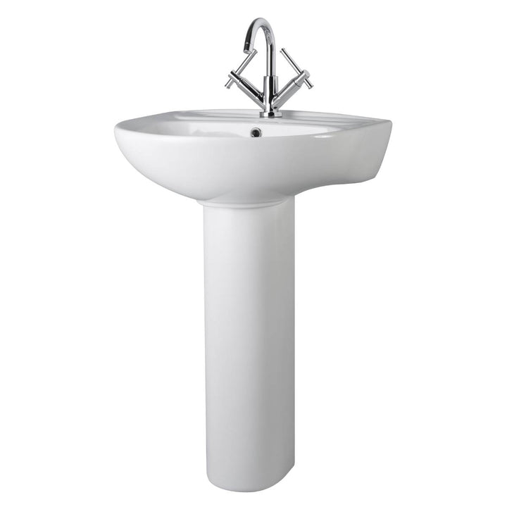 Melbourne Curved Shower Bath Suite - Left Hand