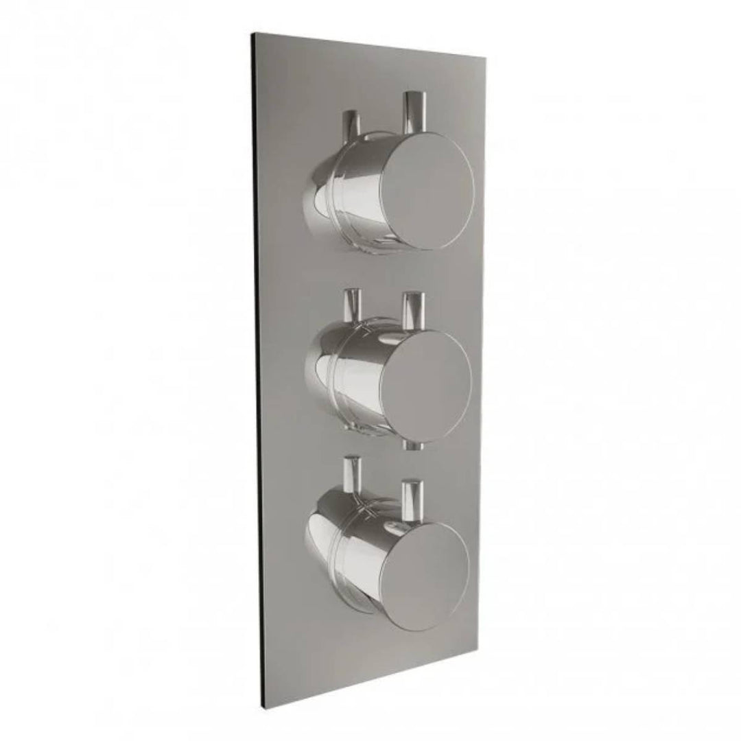 Triple Thermostatic Round Handle Concealed Valve