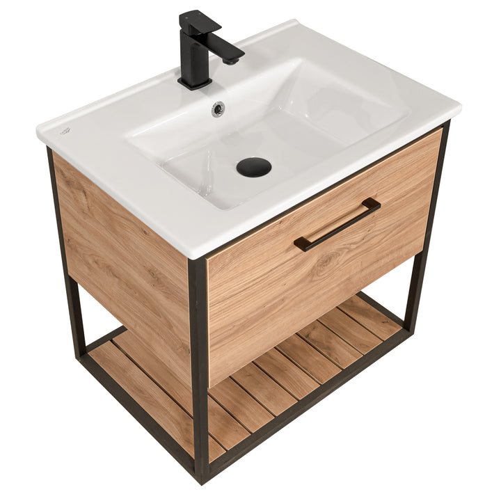 Croft 650mm Wall Hung Unit and Basin