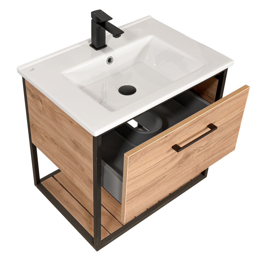 Croft 650mm Wall Hung Unit and Basin