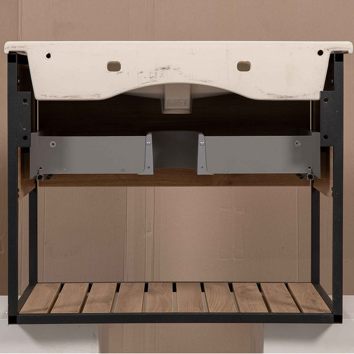 Croft 850mm Wall Hung Unit and Basin