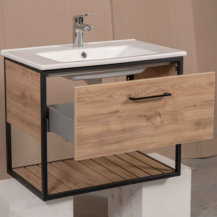 Croft 650mm Wall Hung Unit and Basin