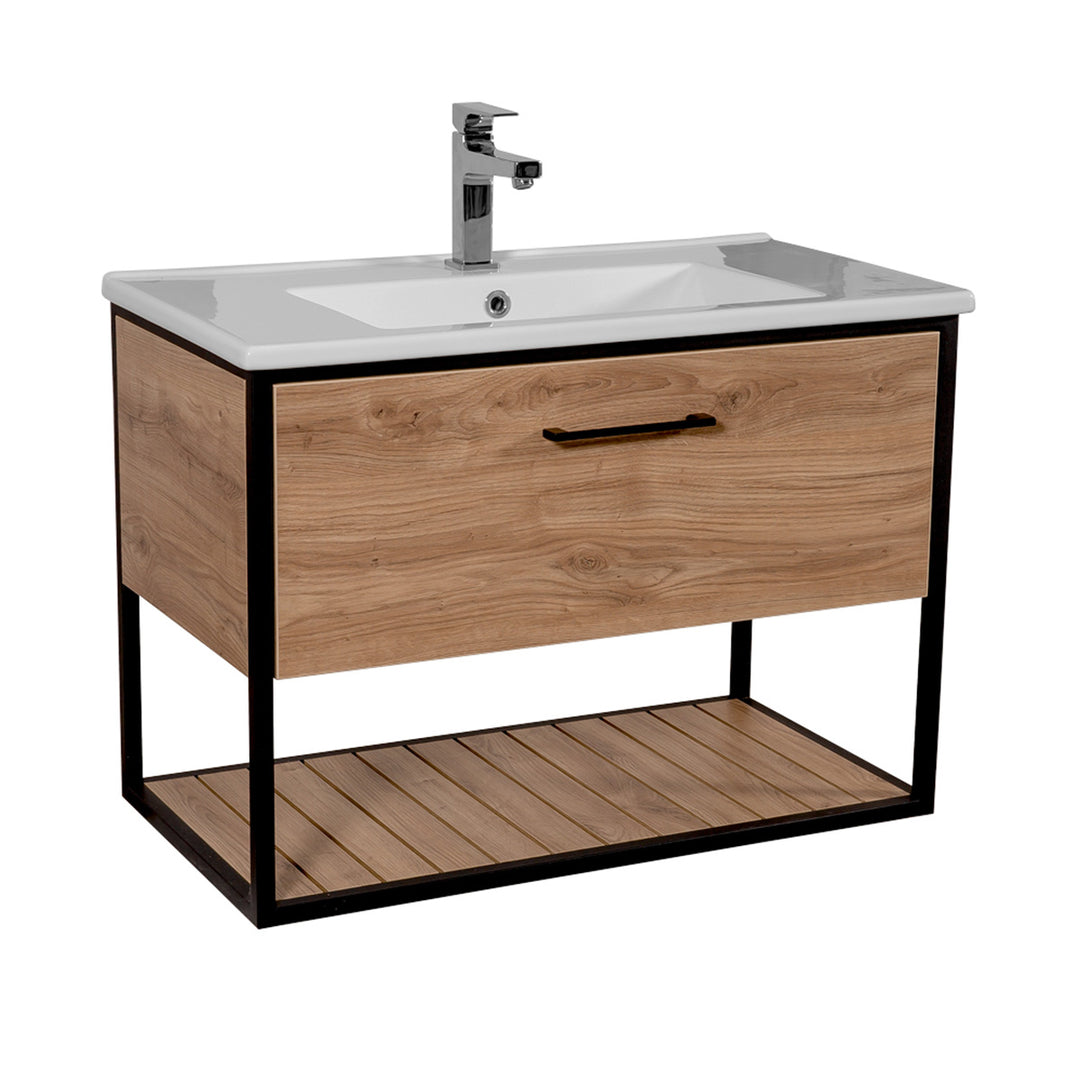 Croft 850mm Wall Hung Unit and Basin
