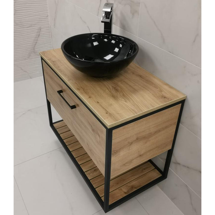 Croft 850mm Wall Hung Unit with Countertop Basin &amp; Tap