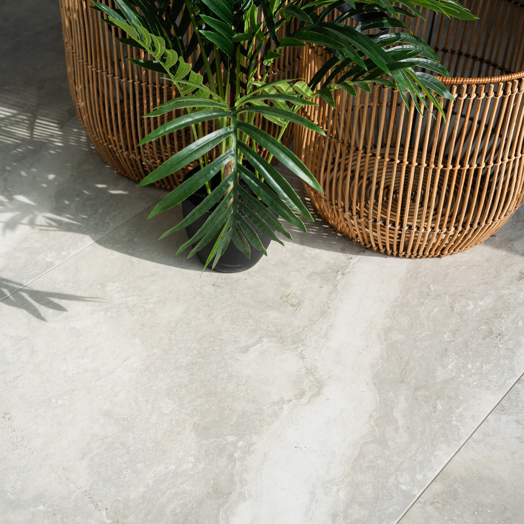 Caracalla Silver 60 x 120cm Porcelain Tile - 1.44sqm perbox