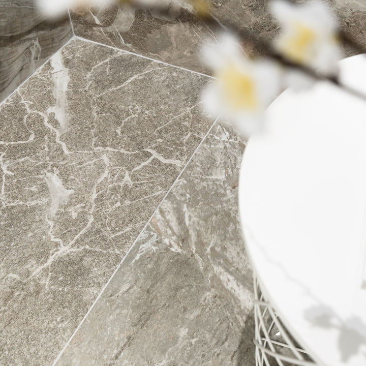 Chantal Stone Polished 60 x 120cm Rectified Porcelain Tile - 1.44sqm perbox
