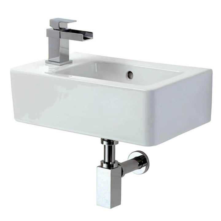 Objekt Ceramica Cubix Cloakroom Wall Mounted Basin