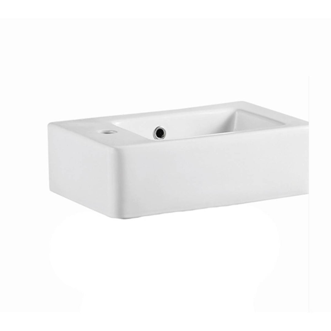 Objekt Ceramica Cubix Cloakroom Wall Mounted Basin