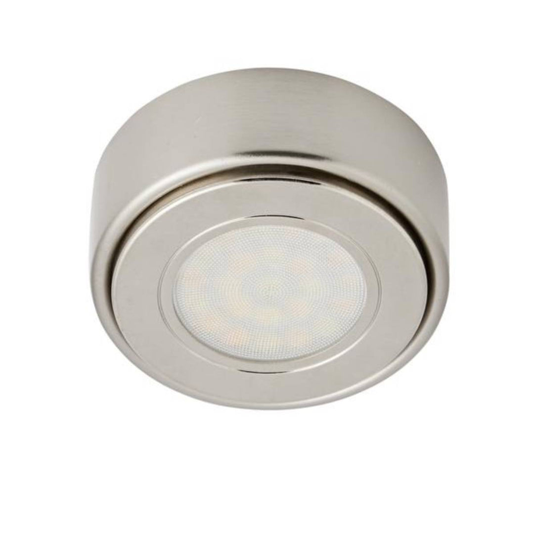 Forum Culina CUL-35860 Ellen Circular Under Cupboard LED Light - Satin Nickel