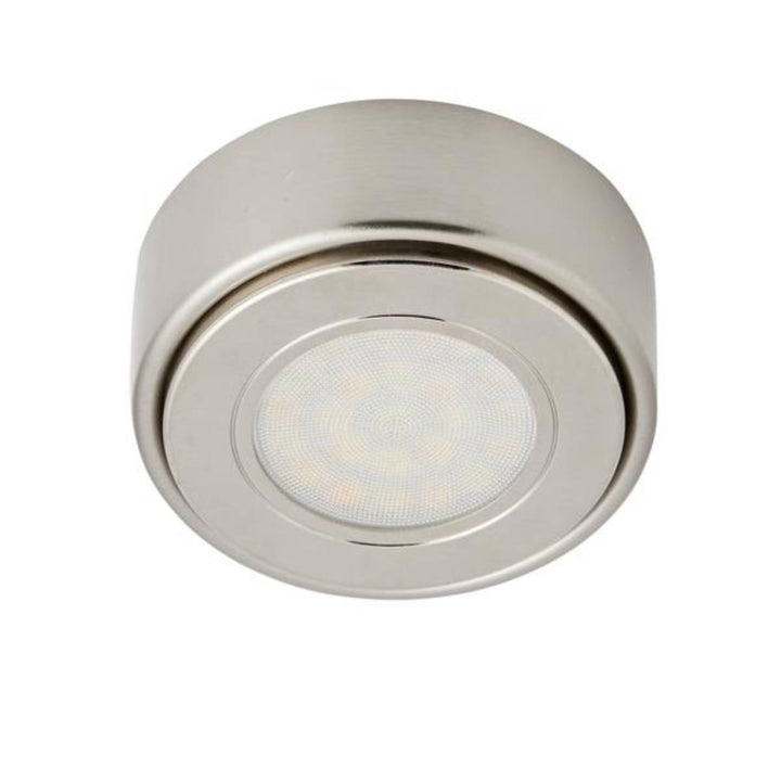 Forum Culina CUL-35860 Ellen Circular Under Cupboard LED Light - Satin Nickel