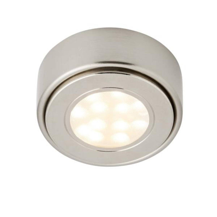 Forum Culina CUL-35860 Ellen Circular Under Cupboard LED Light - Satin Nickel