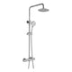 Eliseo Ricci Curve Plus Thermostatic Rain Shower with Diverter