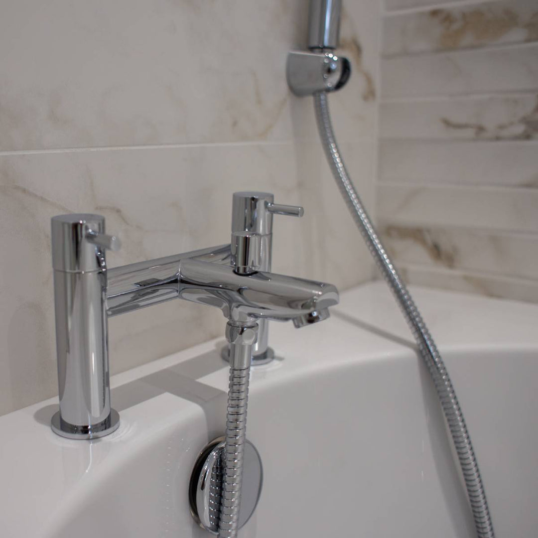 Melbourne Straight Shower Bath Suite