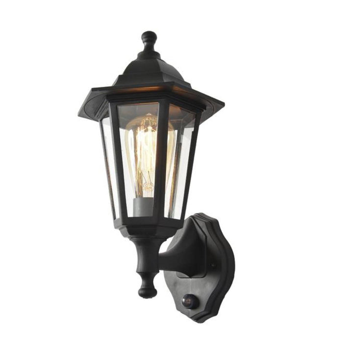 Forum Coast CZ-25150-BLK Bianca Outdoor 6 Panel Wall Light - Black