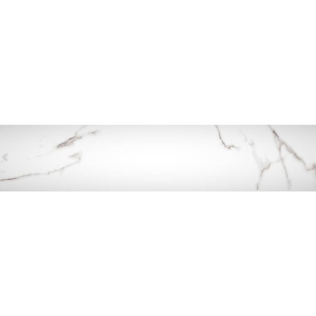 Dortmund Carrara Herringbone 9.9 x 49.2cm Porcelain Tile - 0.73sqm perbox