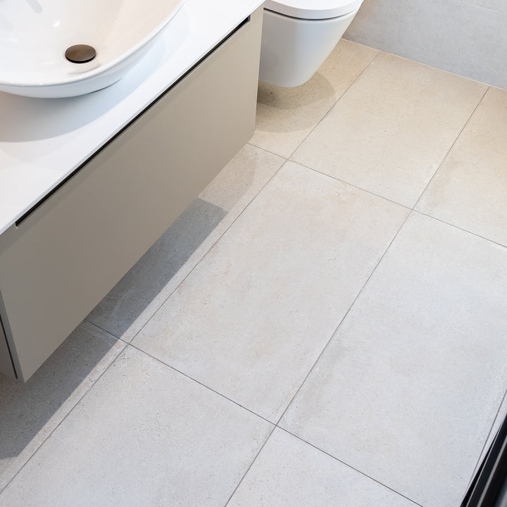 Terramar Bone 45 x 90cm Matt Rectified Porcelain Tile - 0.8sqm perbox
