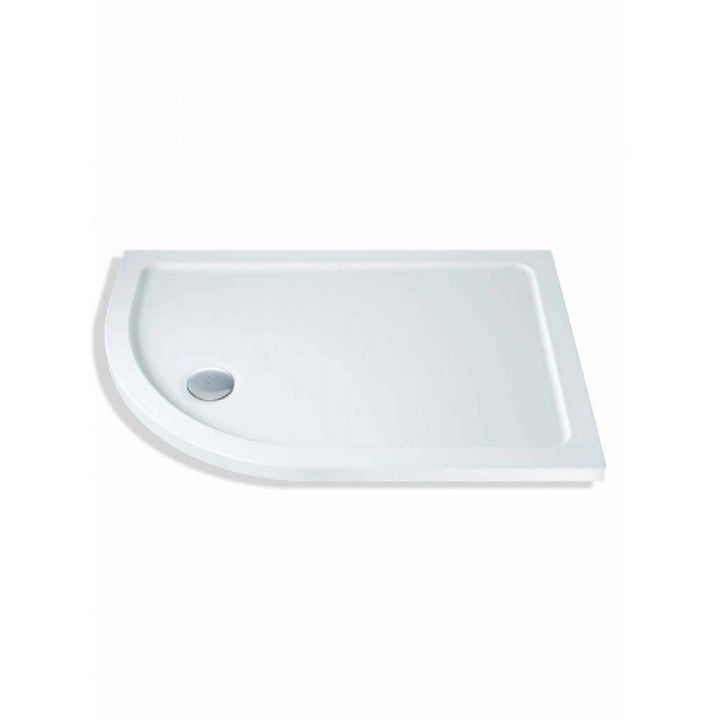 Elements 1100 x 900mm Offset Quadrant Slim Line Shower Tray - Left Hand