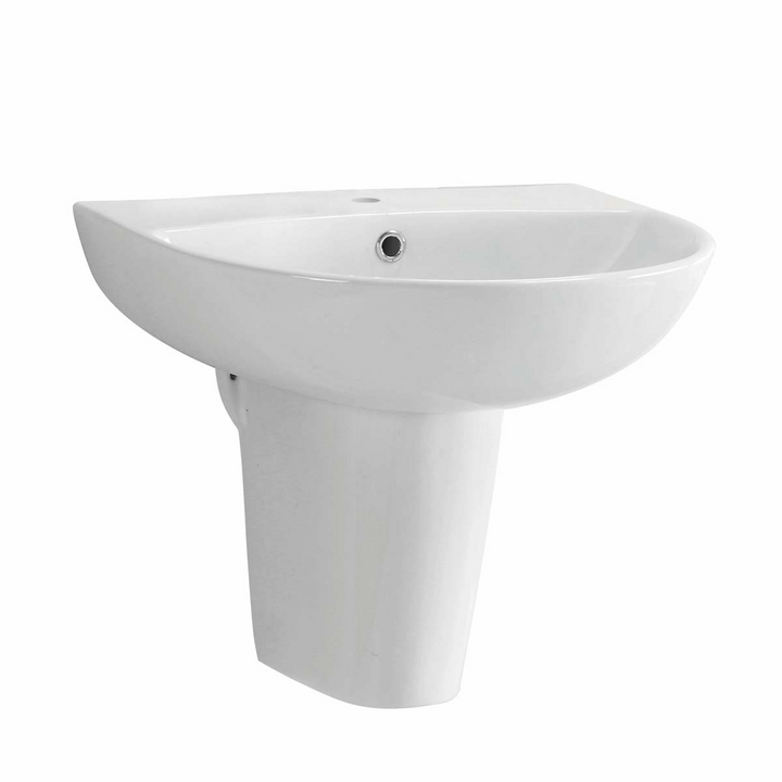Deia/Belini 500mm Basin &amp; Semi Pedestal
