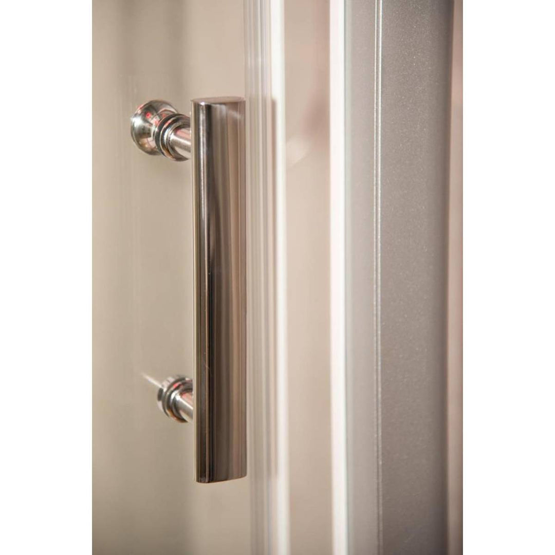 Vidalux Essence 900mm Steam Shower Enclosure - White