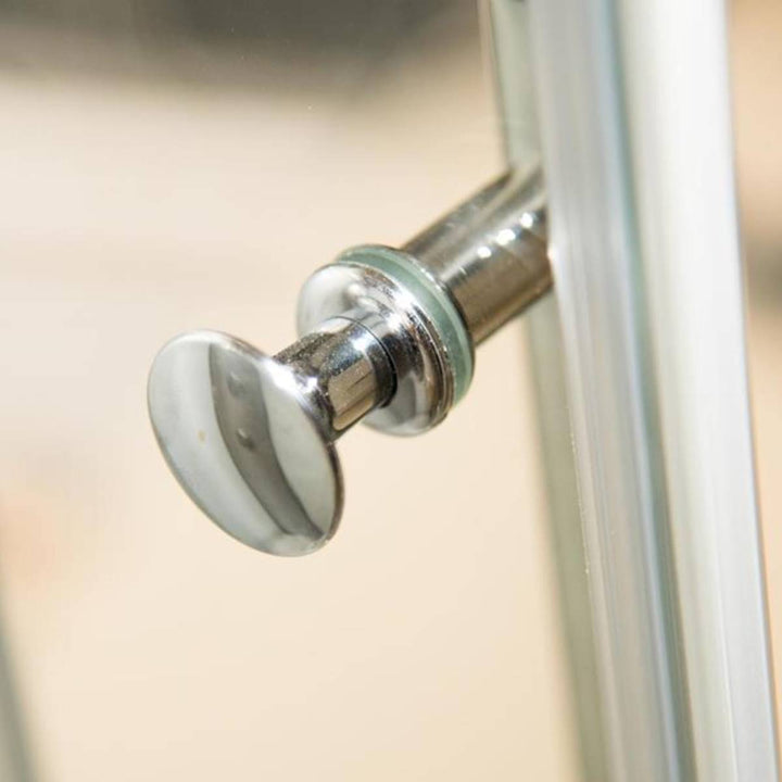 Vidalux Pure Electric 900mm Shower Cabin White - Lux White 8.5KW